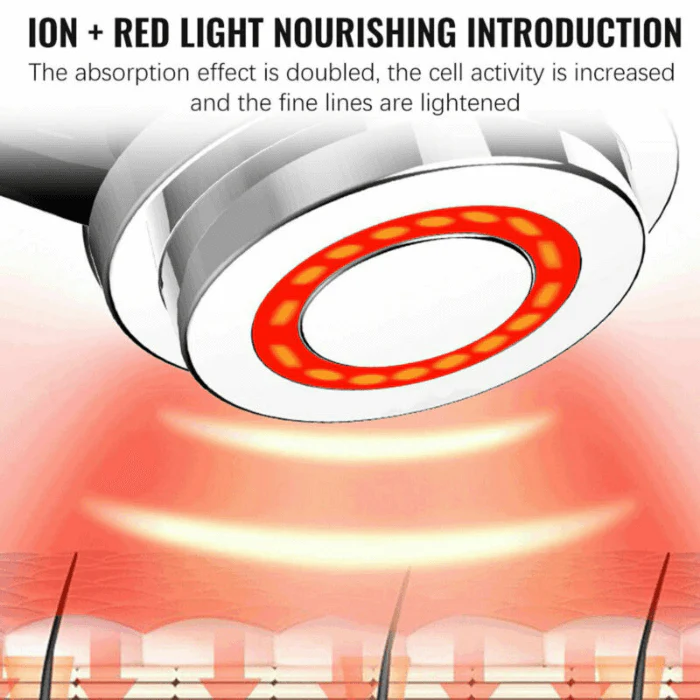 LED Light Skin Tightening Face Massager - Image 3