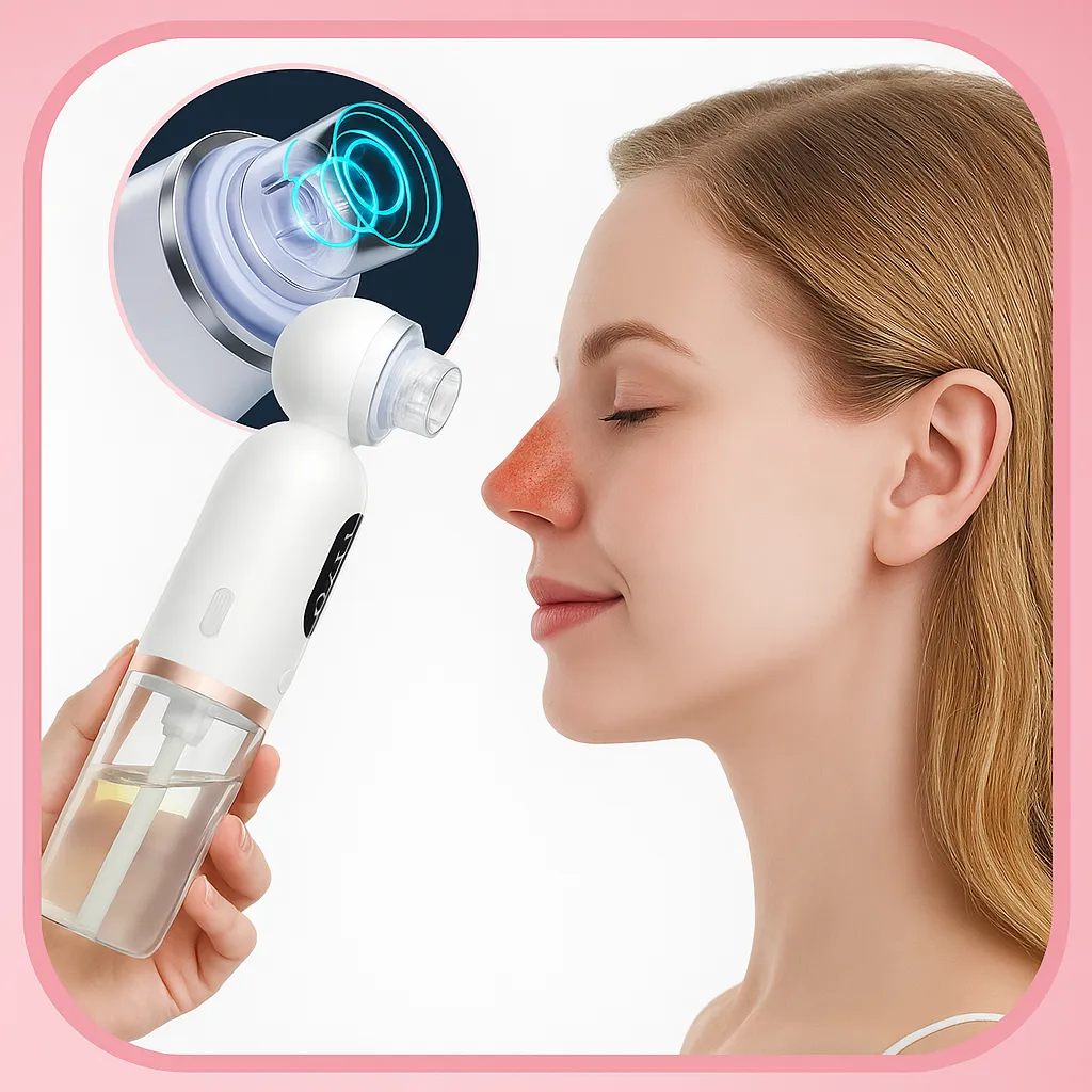 iBeauty Vacuum Facial Cleaner and Vacuum For Blackheads - Image 4