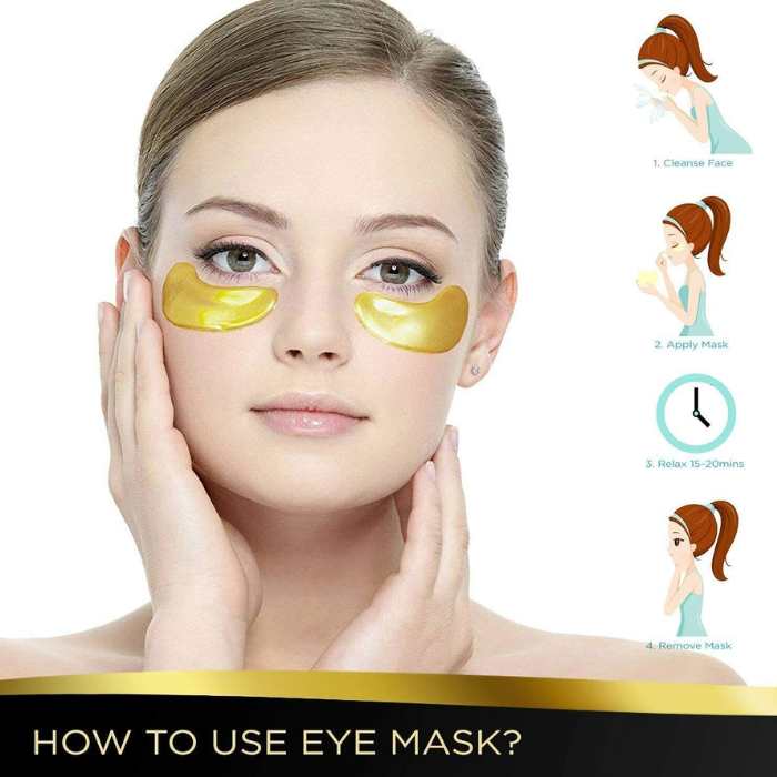 Luxe™ Gold Under Eye Mask for Dark Circles and Puffy Eyes - Image 3