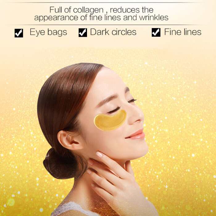 Luxe™ Gold Under Eye Mask for Dark Circles and Puffy Eyes - Image 4