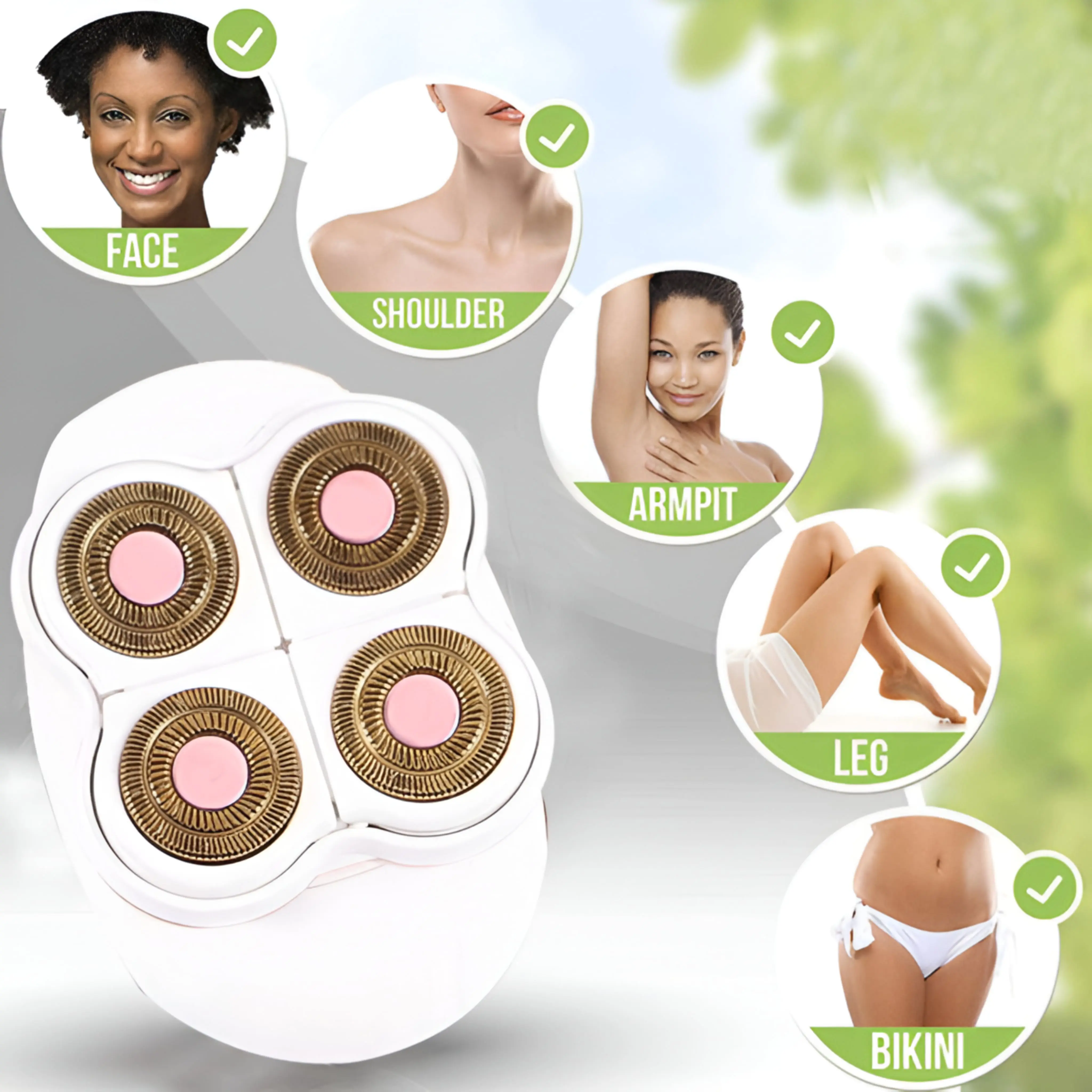 4-in-1 Electric Hair Remover - Image 4