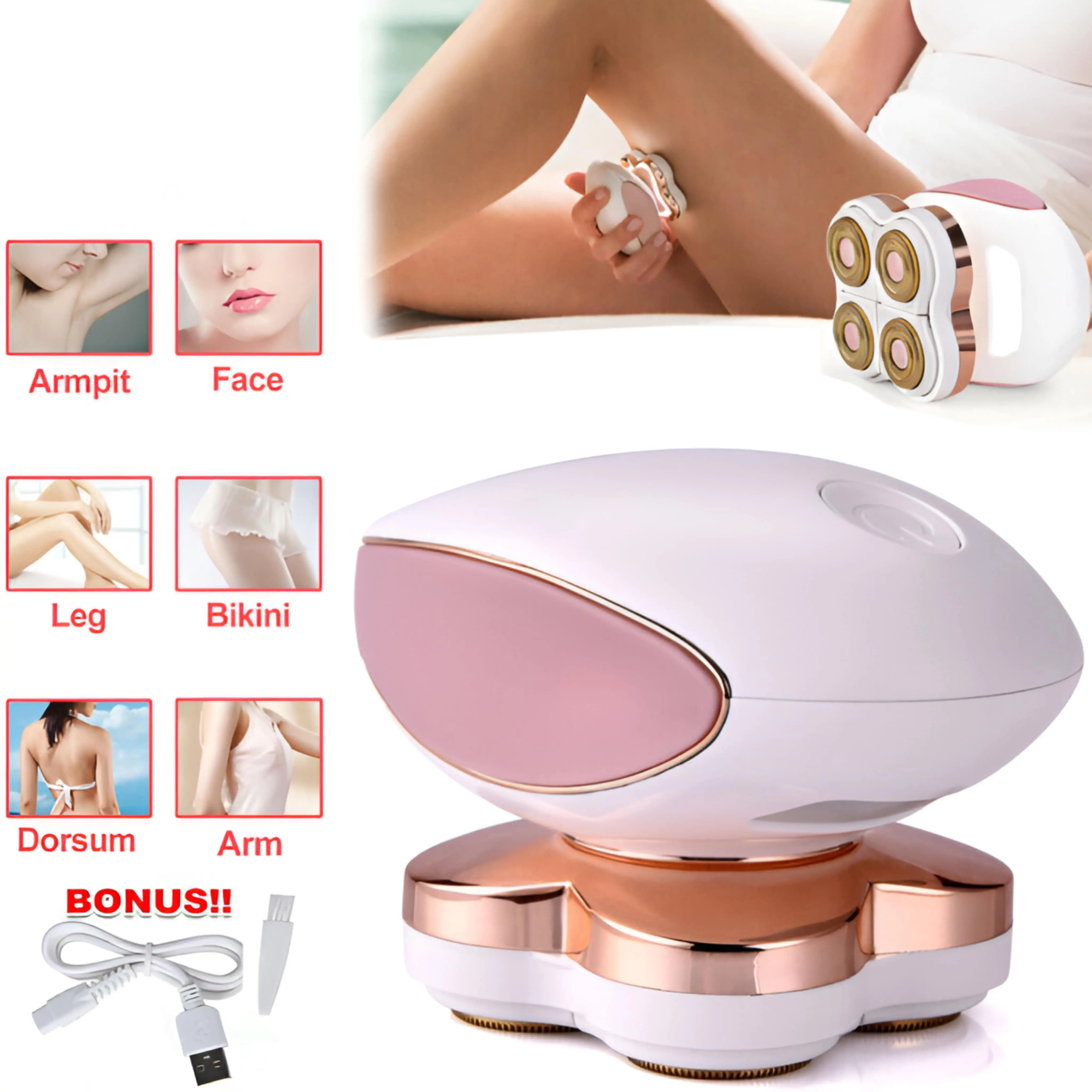 4-in-1 Electric Hair Remover - Image 8