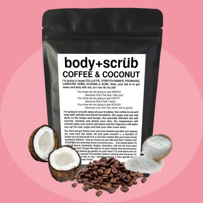 iBeauty Organic Coffee & Coconut Body Scrub - Image 6