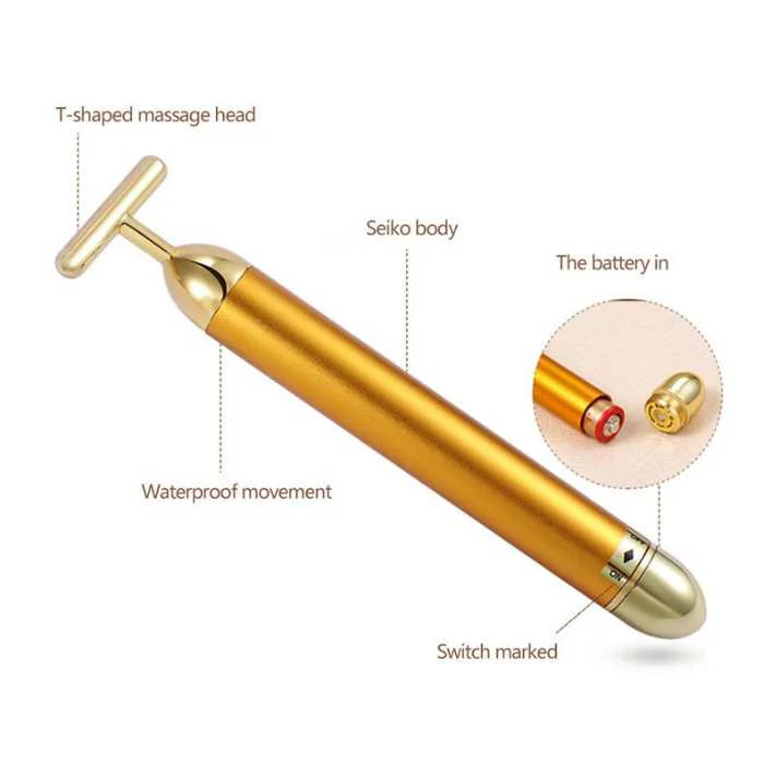 Luxe™  24k Gold Eye and Face Massager - Image 4