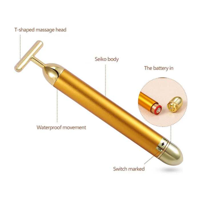 Luxe™  24k Gold Eye and Face Massager - Image 6