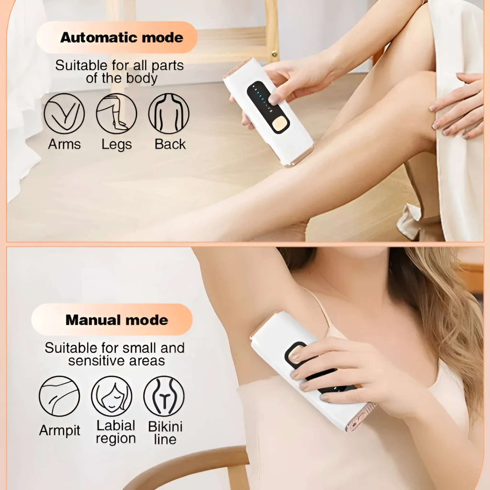 Upgraded IPL Laser Hair Removal Device With 999,900 Flashes - Image 3