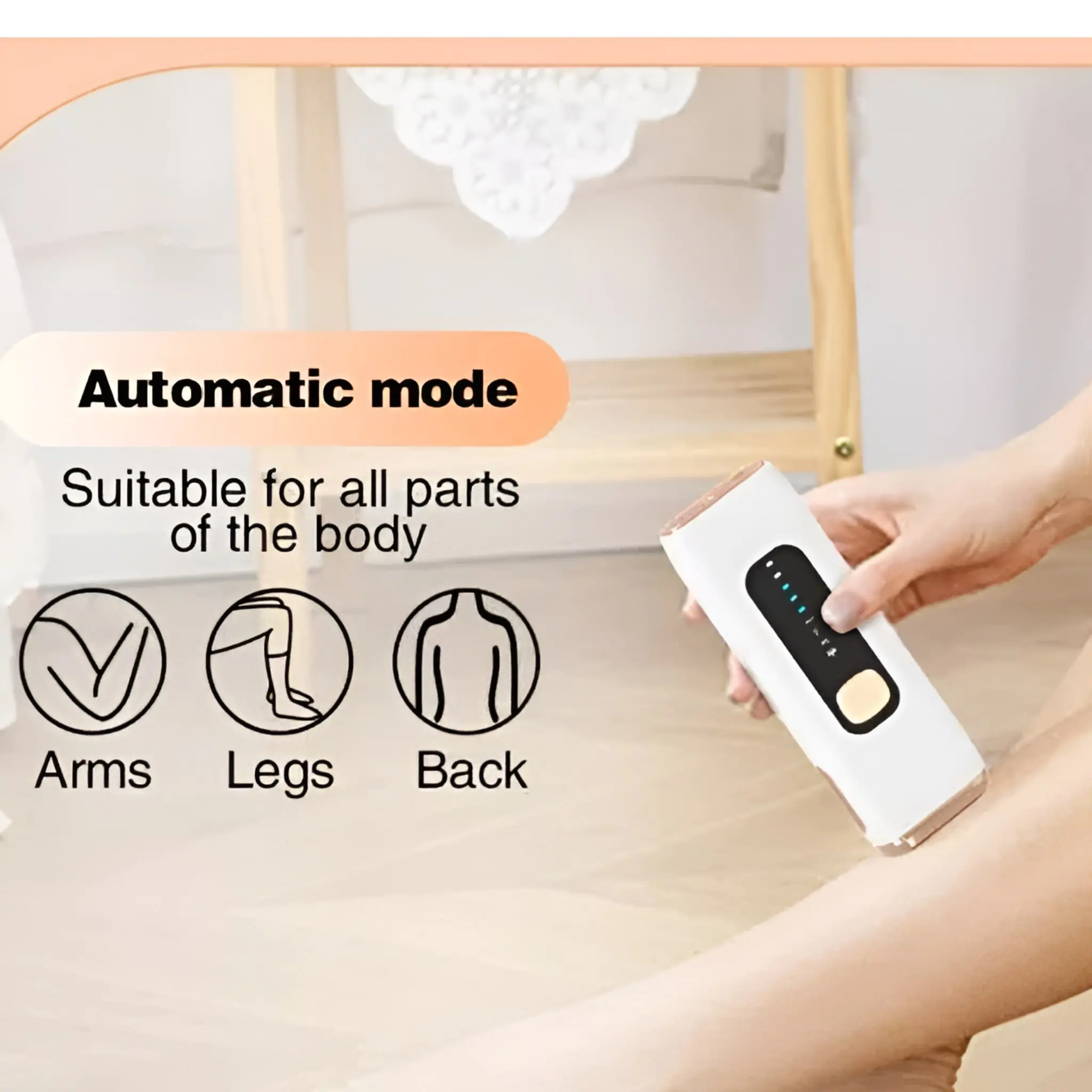 Upgraded IPL Laser Hair Removal Device With 999,900 Flashes - Image 8