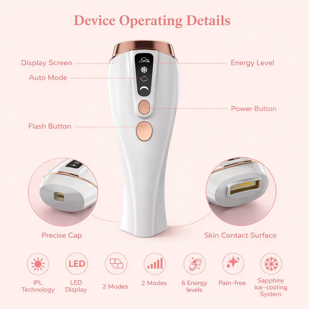 IPL Hair Removal Machine Permanent Hair Reduction - Image 5