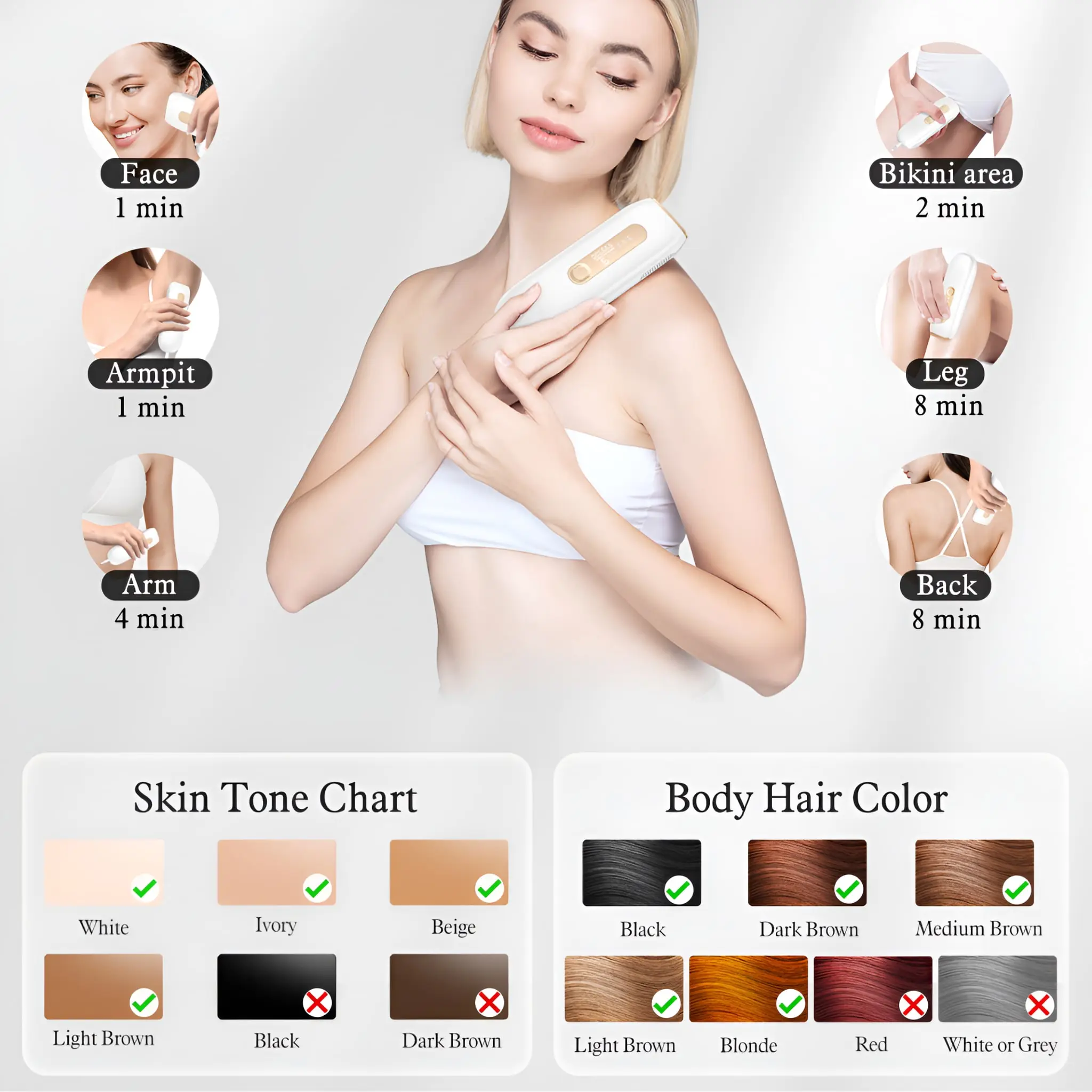 IPL Laser Hair Remover with Cooling Technology - Image 3