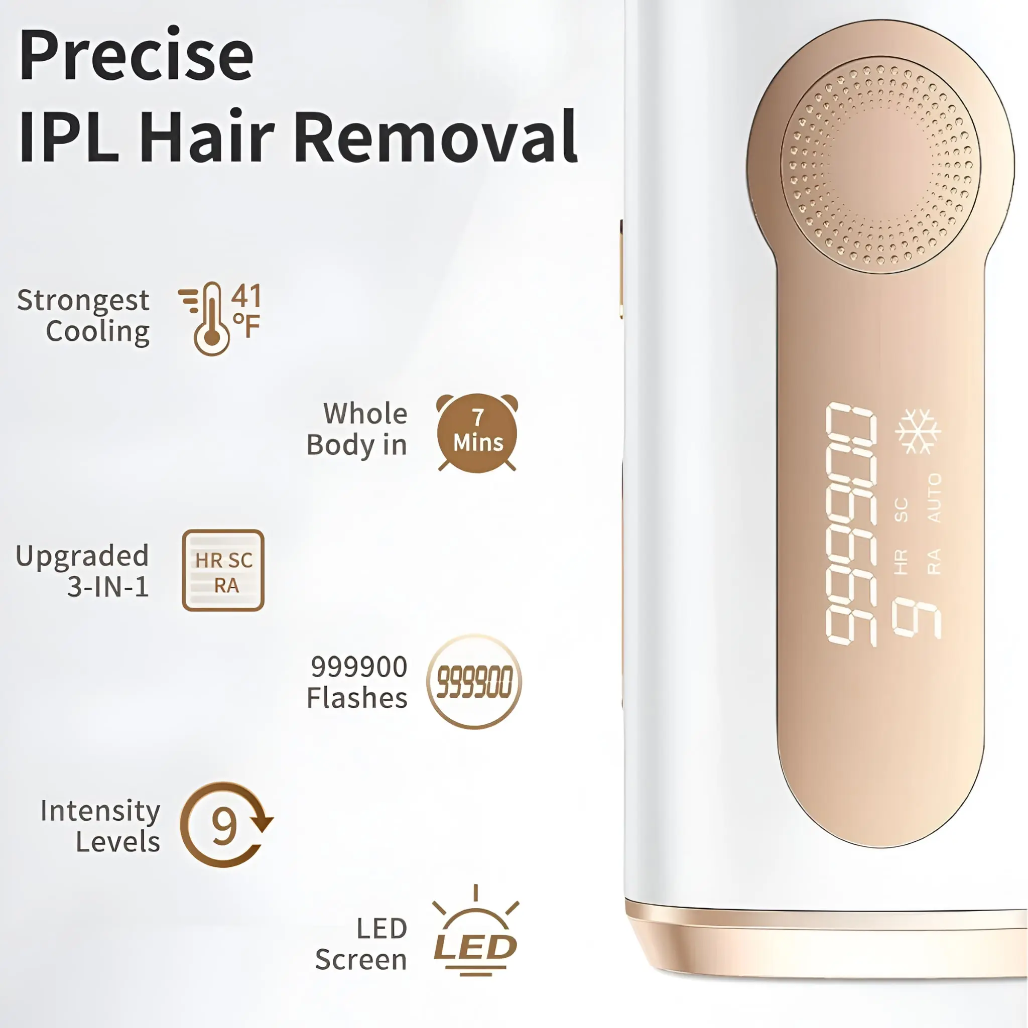 IPL Laser Hair Remover with Cooling Technology - Image 4