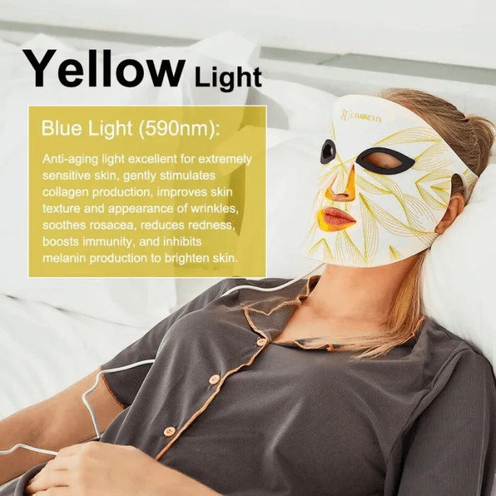 Lamorevia Silicon LED Phototherapy Beauty Face Mask - Image 5