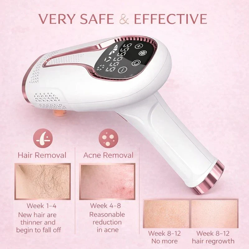 IPL Permanent Hair Removal Device with Ice Cooling - Image 3