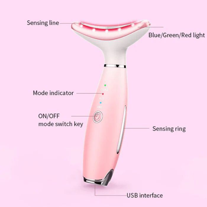 Skin Rejuvenation Beauty Face Massager with Thermal Vibration Technologies - Image 10