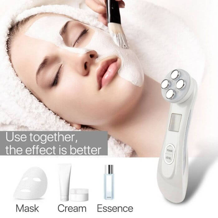 Ultrasonic Rejuvenation Facial Skin Care Therapy Massager - Image 4