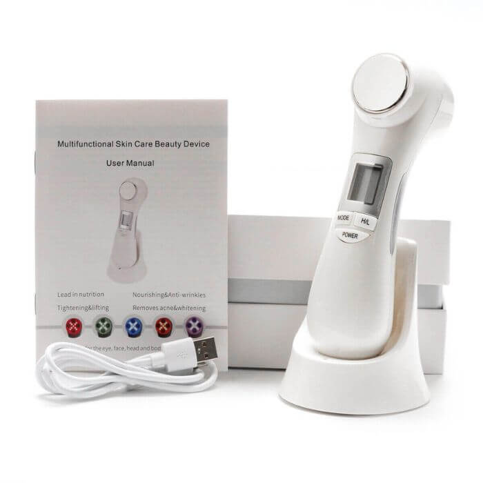 Ultrasonic Rejuvenation Facial Skin Care Therapy Massager - Image 7