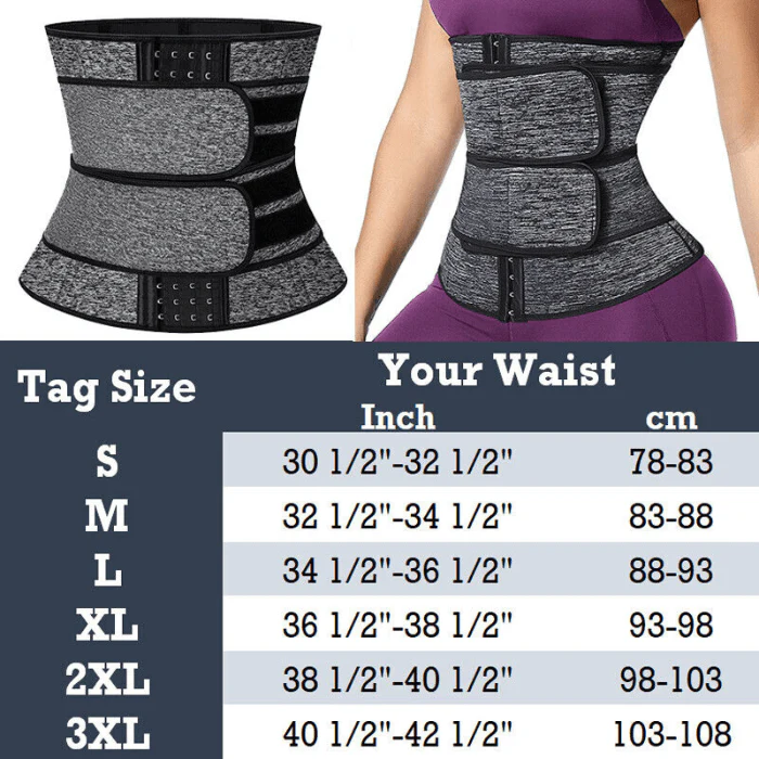 Slimming Belt Women's Sauna Sweat Waist Corset for Weight Loss - Image 7