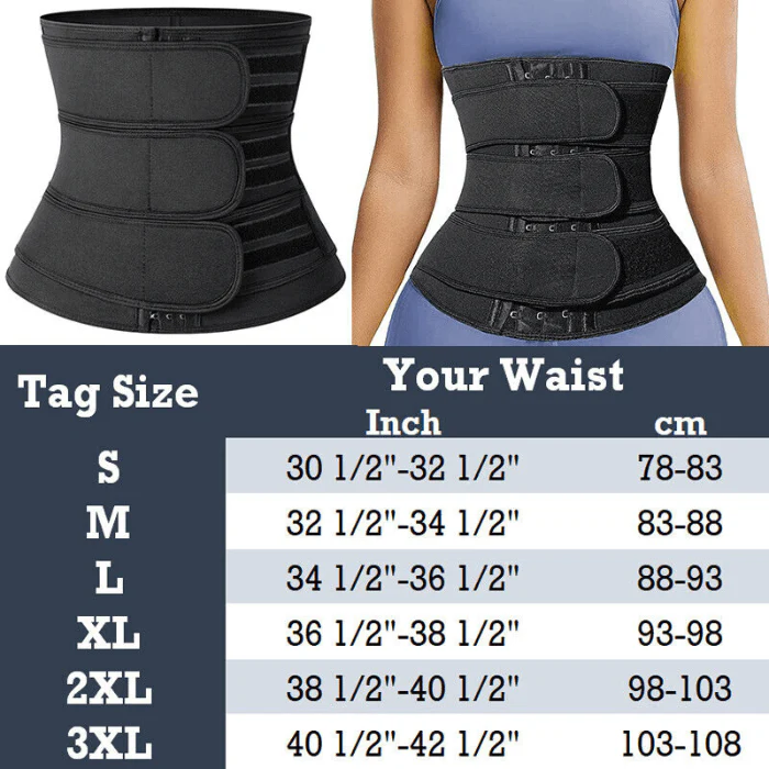 Slimming Belt Women's Sauna Sweat Waist Corset for Weight Loss - Image 9